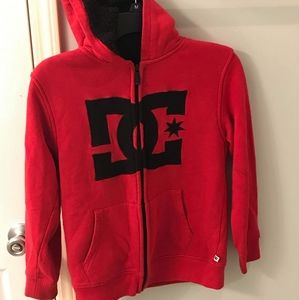 DC zip up hoodie